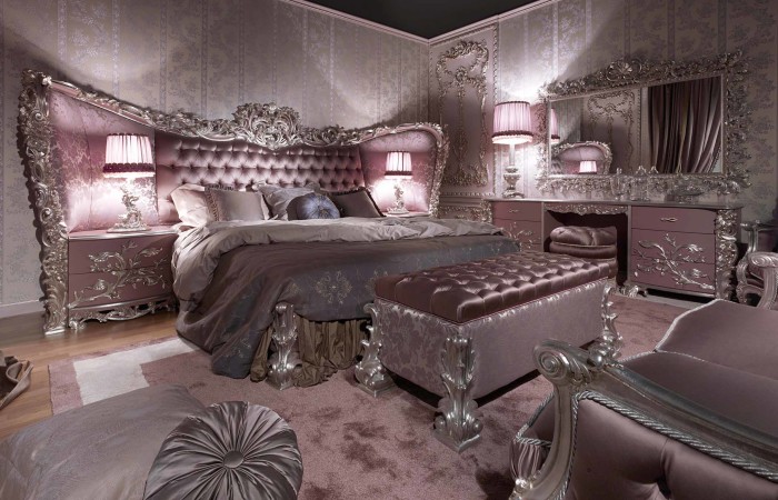 » Carving Silver Italian Style BedroomTop and Best Italian ...