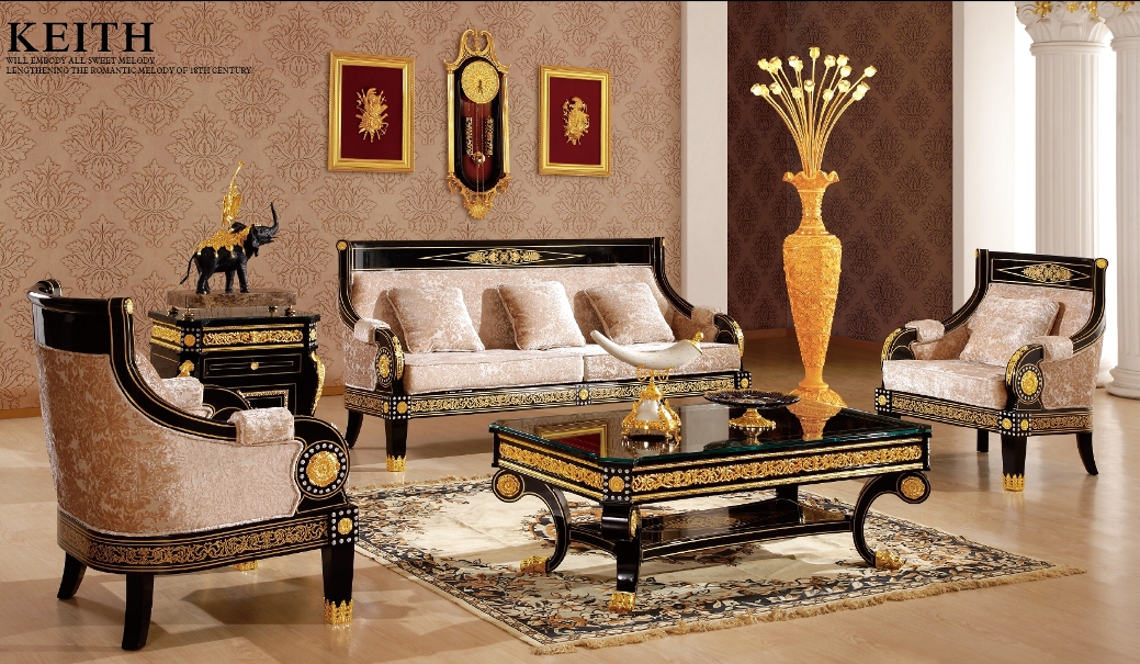 Living Room Set In Empire Styletop And Best Italian Classic Furniture